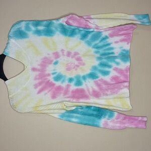 Made with Love by FCT Tie Dye Lightweight Sweater Hoodie
